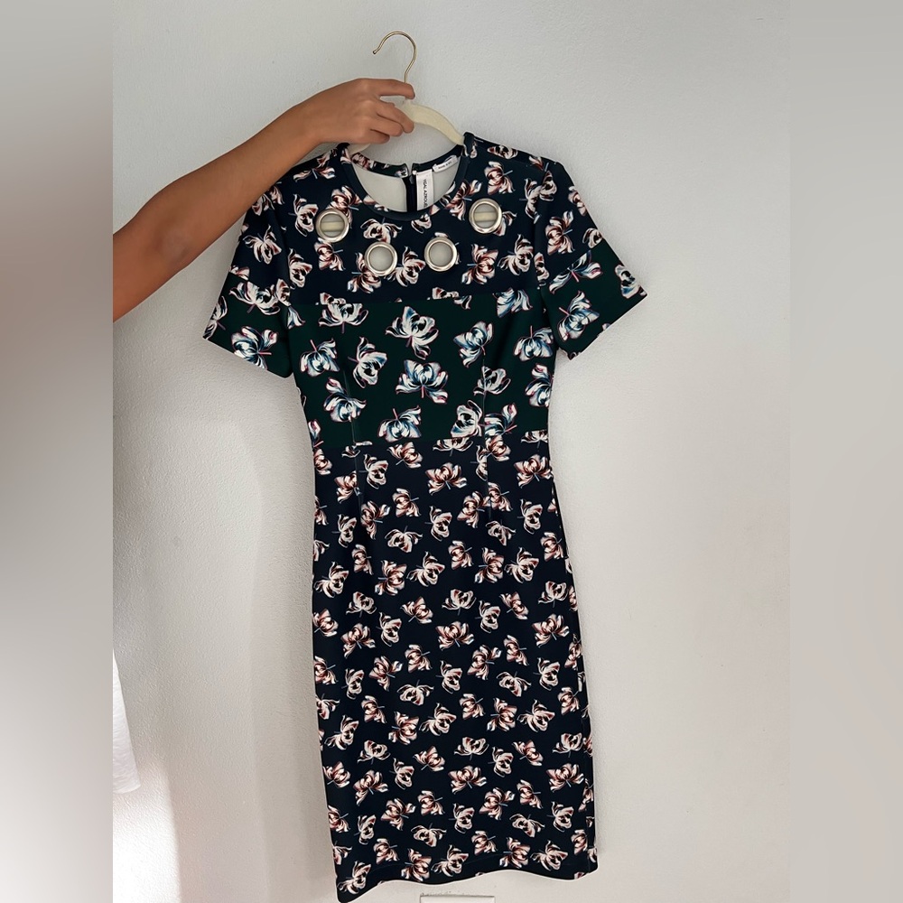 Yigal Azrouel knee-length floral dress